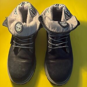 Blue youth size 6 or women’s size 8 Timberland® Lace-Up Waterproof Boots